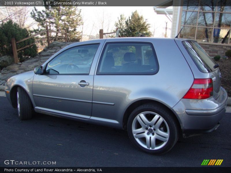 Silverstone Grey Metallic / Black 2003 Volkswagen GTI 1.8T