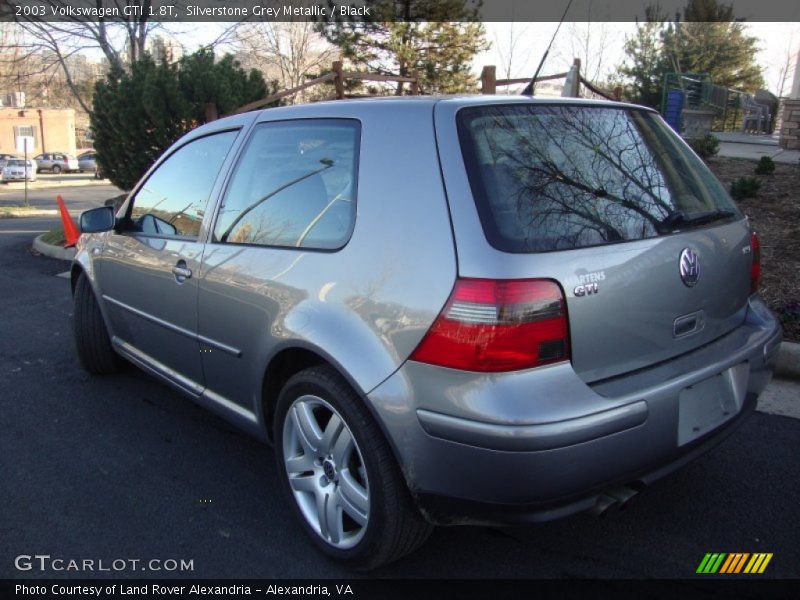 Silverstone Grey Metallic / Black 2003 Volkswagen GTI 1.8T