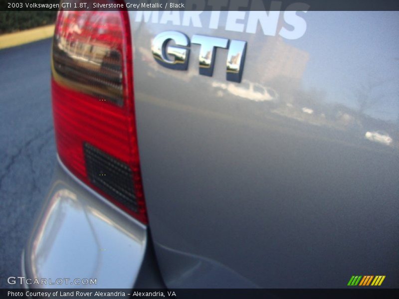 Silverstone Grey Metallic / Black 2003 Volkswagen GTI 1.8T