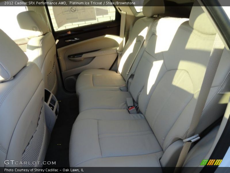 Platinum Ice Tricoat / Shale/Brownstone 2012 Cadillac SRX Performance AWD