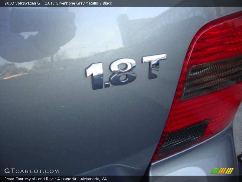 Silverstone Grey Metallic / Black 2003 Volkswagen GTI 1.8T