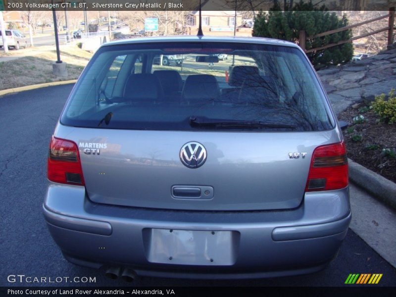Silverstone Grey Metallic / Black 2003 Volkswagen GTI 1.8T