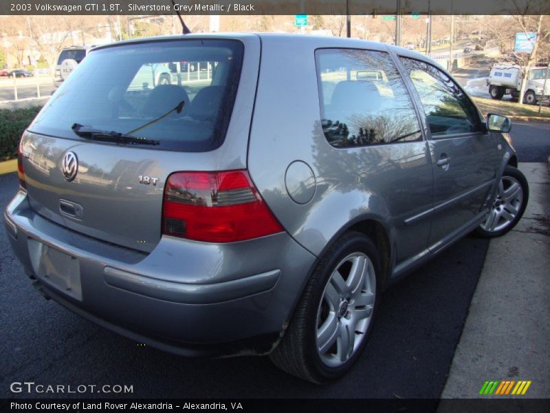 Silverstone Grey Metallic / Black 2003 Volkswagen GTI 1.8T