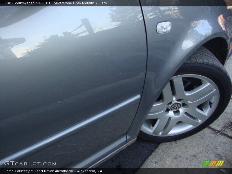 Silverstone Grey Metallic / Black 2003 Volkswagen GTI 1.8T