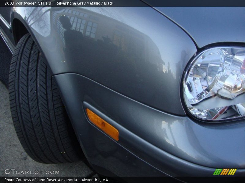Silverstone Grey Metallic / Black 2003 Volkswagen GTI 1.8T