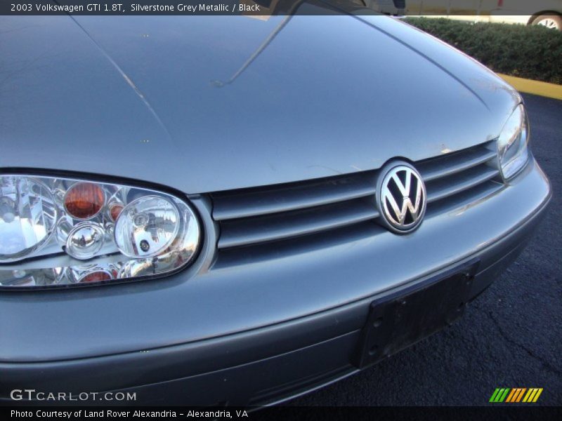 Silverstone Grey Metallic / Black 2003 Volkswagen GTI 1.8T