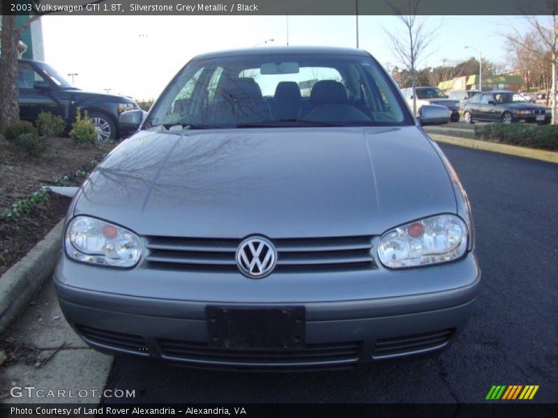Silverstone Grey Metallic / Black 2003 Volkswagen GTI 1.8T