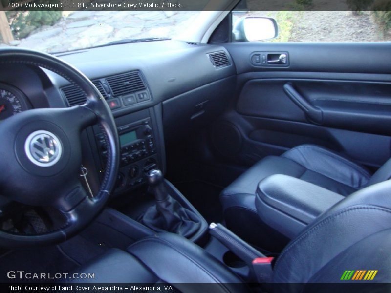 Silverstone Grey Metallic / Black 2003 Volkswagen GTI 1.8T