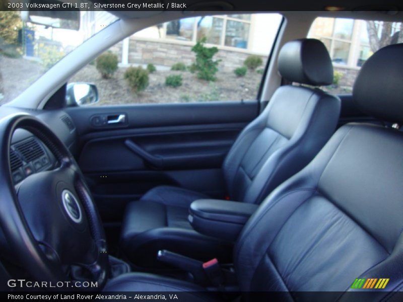 Silverstone Grey Metallic / Black 2003 Volkswagen GTI 1.8T
