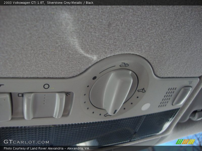 Silverstone Grey Metallic / Black 2003 Volkswagen GTI 1.8T