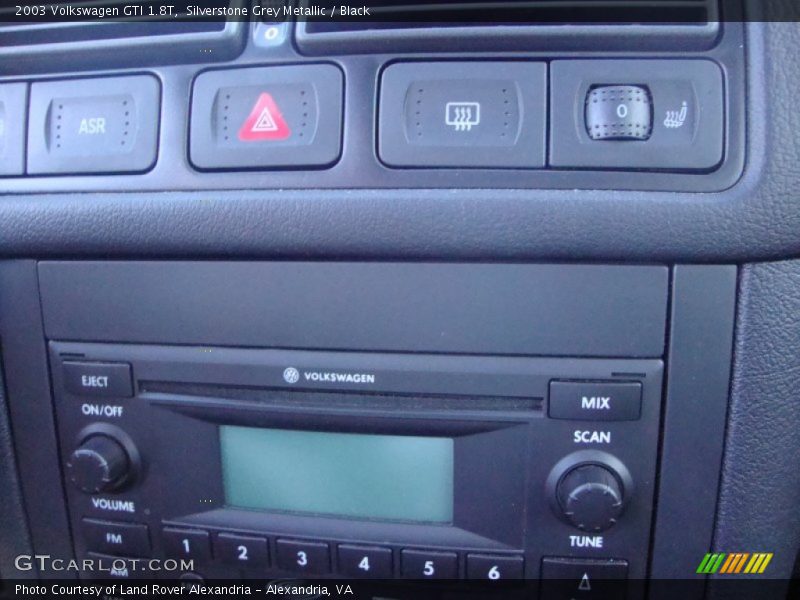 Silverstone Grey Metallic / Black 2003 Volkswagen GTI 1.8T