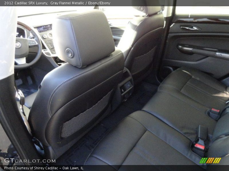 Gray Flannel Metallic / Ebony/Ebony 2012 Cadillac SRX Luxury