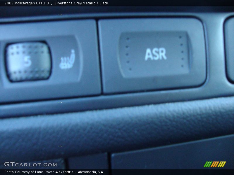 Silverstone Grey Metallic / Black 2003 Volkswagen GTI 1.8T