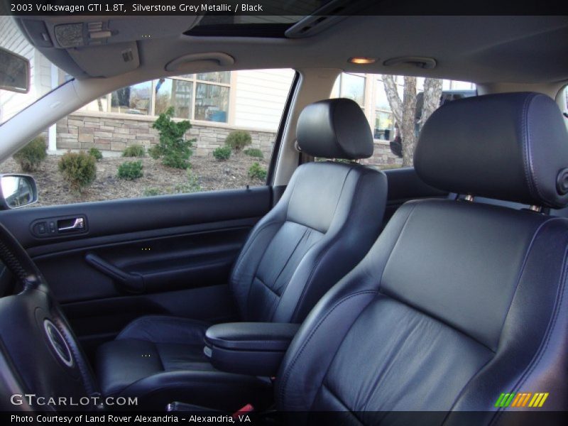 Silverstone Grey Metallic / Black 2003 Volkswagen GTI 1.8T