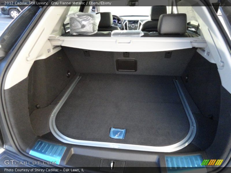 Gray Flannel Metallic / Ebony/Ebony 2012 Cadillac SRX Luxury