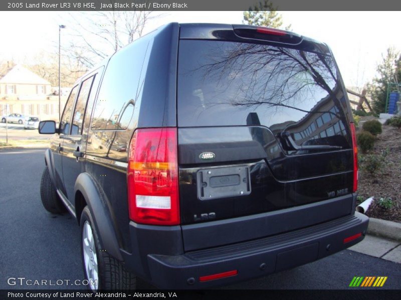 Java Black Pearl / Ebony Black 2005 Land Rover LR3 V8 HSE