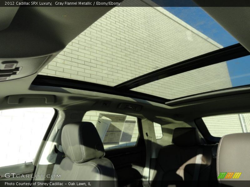 Gray Flannel Metallic / Ebony/Ebony 2012 Cadillac SRX Luxury