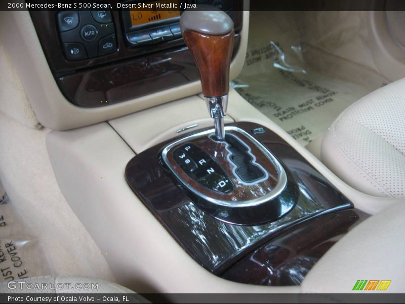 Desert Silver Metallic / Java 2000 Mercedes-Benz S 500 Sedan