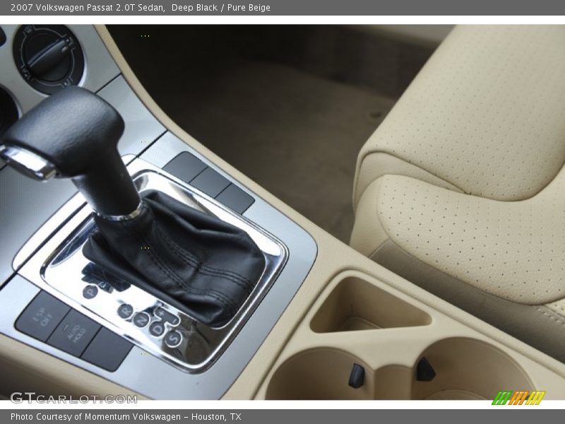Deep Black / Pure Beige 2007 Volkswagen Passat 2.0T Sedan