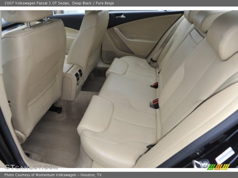 Deep Black / Pure Beige 2007 Volkswagen Passat 2.0T Sedan