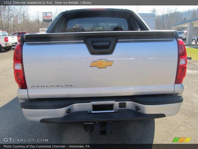 Silver Ice Metallic / Ebony 2012 Chevrolet Avalanche LS 4x4