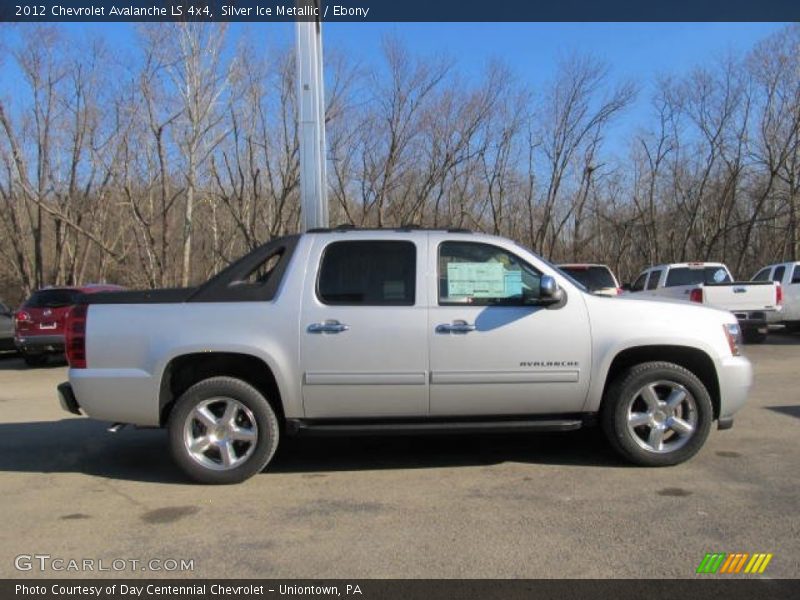  2012 Avalanche LS 4x4 Silver Ice Metallic