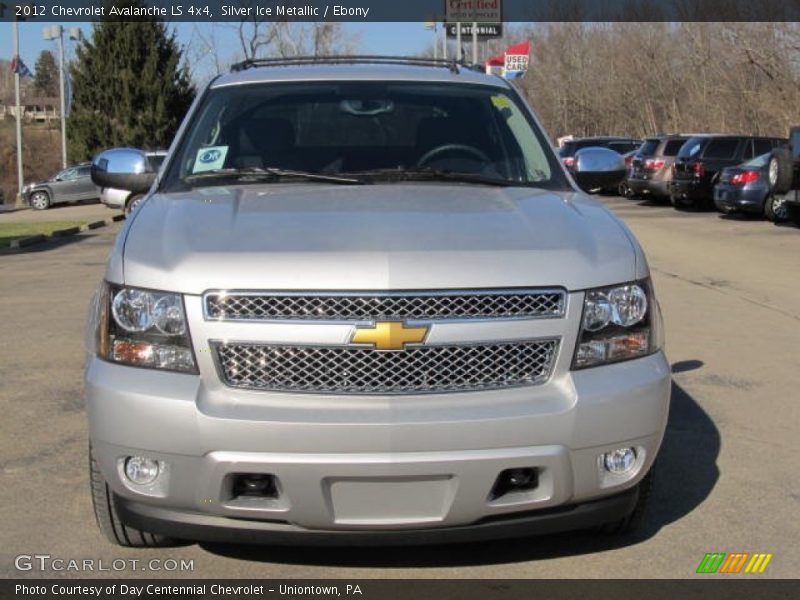 Silver Ice Metallic / Ebony 2012 Chevrolet Avalanche LS 4x4