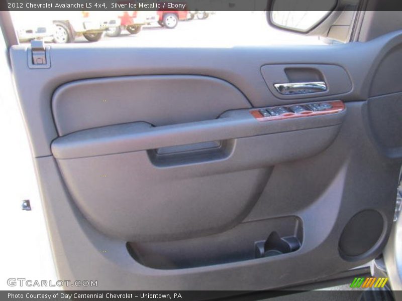 Silver Ice Metallic / Ebony 2012 Chevrolet Avalanche LS 4x4