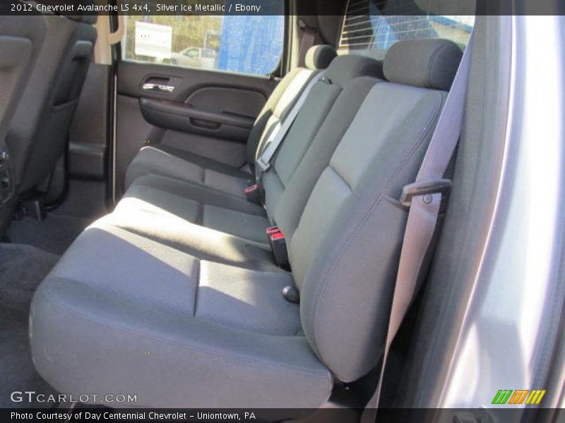 Silver Ice Metallic / Ebony 2012 Chevrolet Avalanche LS 4x4