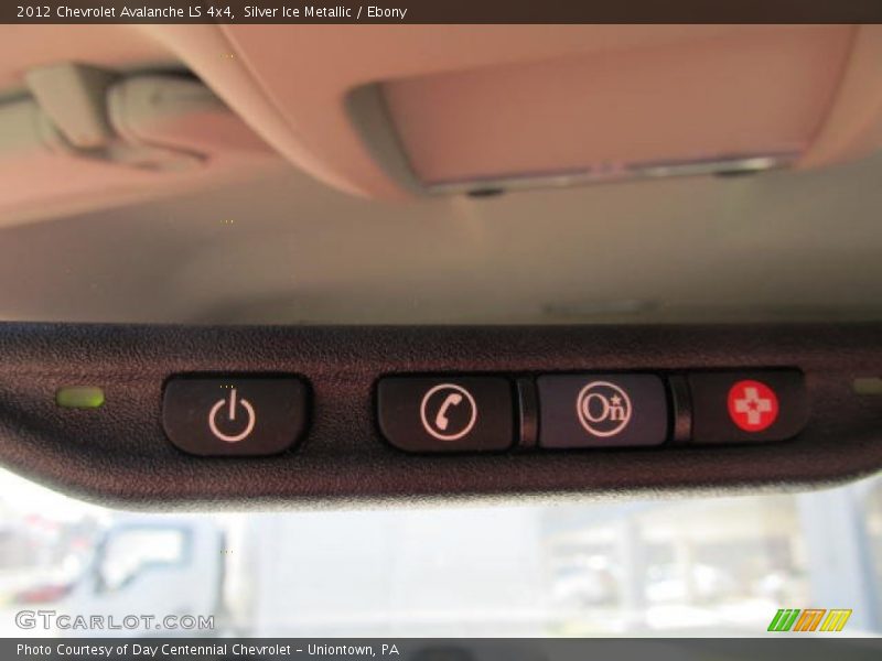 Silver Ice Metallic / Ebony 2012 Chevrolet Avalanche LS 4x4
