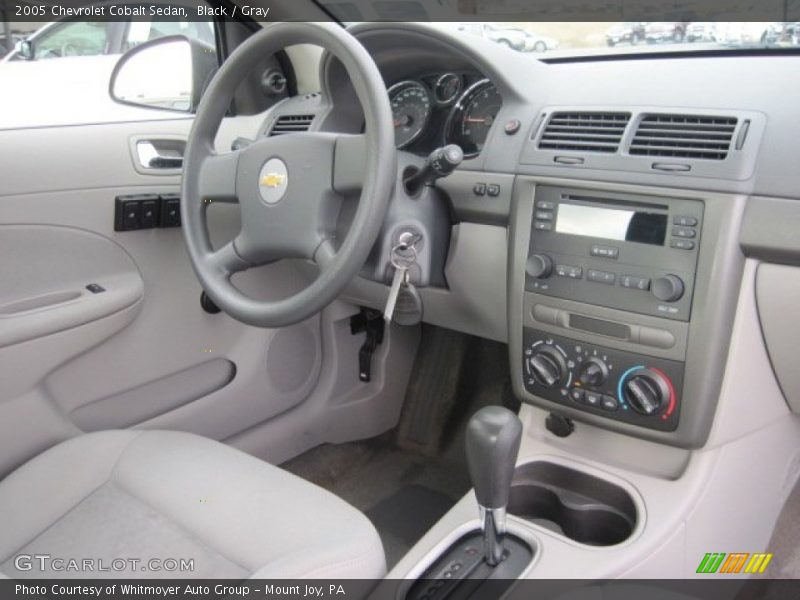 Black / Gray 2005 Chevrolet Cobalt Sedan
