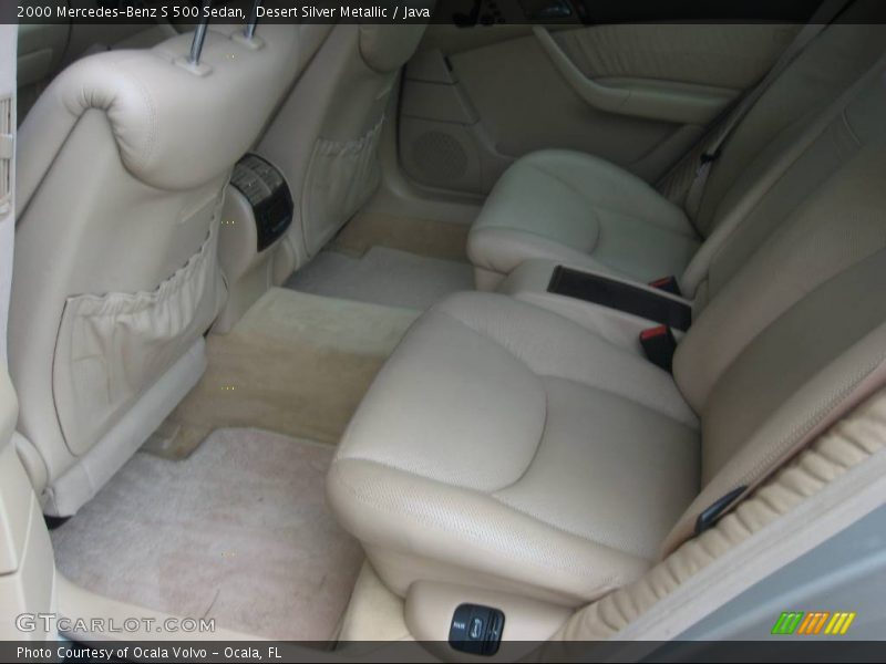 Desert Silver Metallic / Java 2000 Mercedes-Benz S 500 Sedan