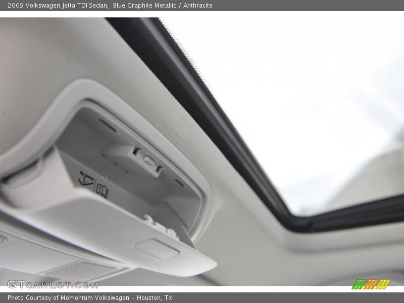 Blue Graphite Metallic / Anthracite 2009 Volkswagen Jetta TDI Sedan