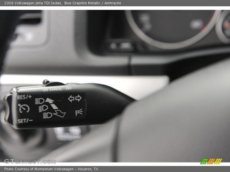 Blue Graphite Metallic / Anthracite 2009 Volkswagen Jetta TDI Sedan