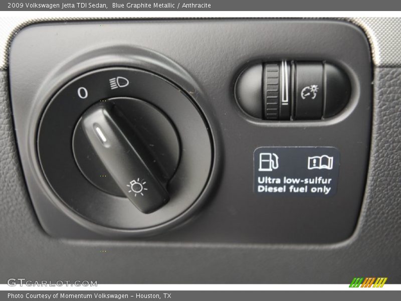 Blue Graphite Metallic / Anthracite 2009 Volkswagen Jetta TDI Sedan