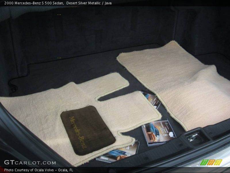 Desert Silver Metallic / Java 2000 Mercedes-Benz S 500 Sedan
