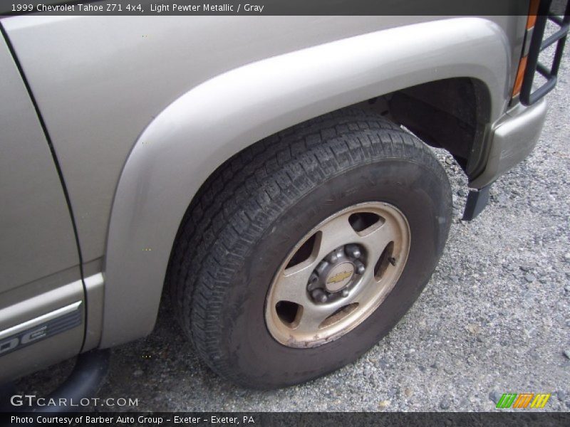 Light Pewter Metallic / Gray 1999 Chevrolet Tahoe Z71 4x4