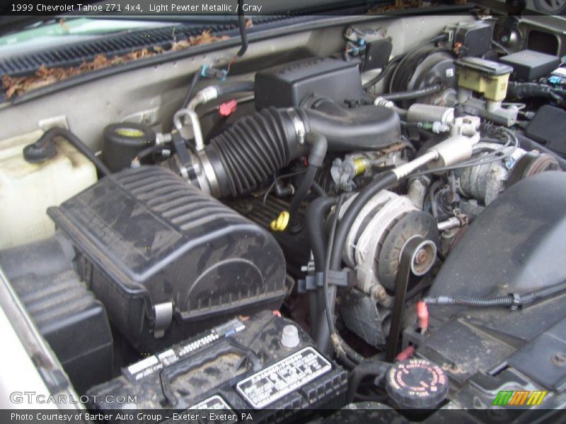 Light Pewter Metallic / Gray 1999 Chevrolet Tahoe Z71 4x4