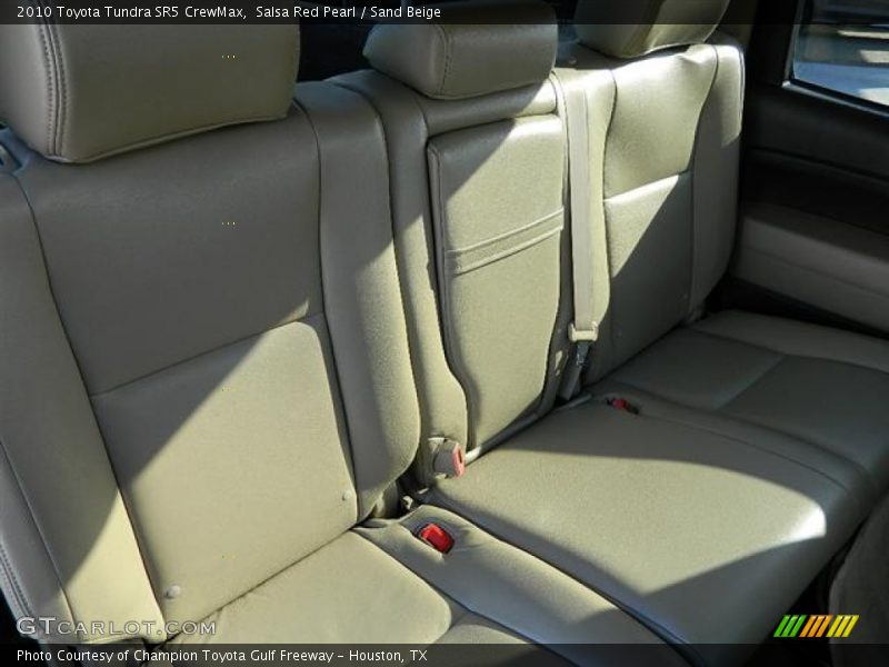 Salsa Red Pearl / Sand Beige 2010 Toyota Tundra SR5 CrewMax