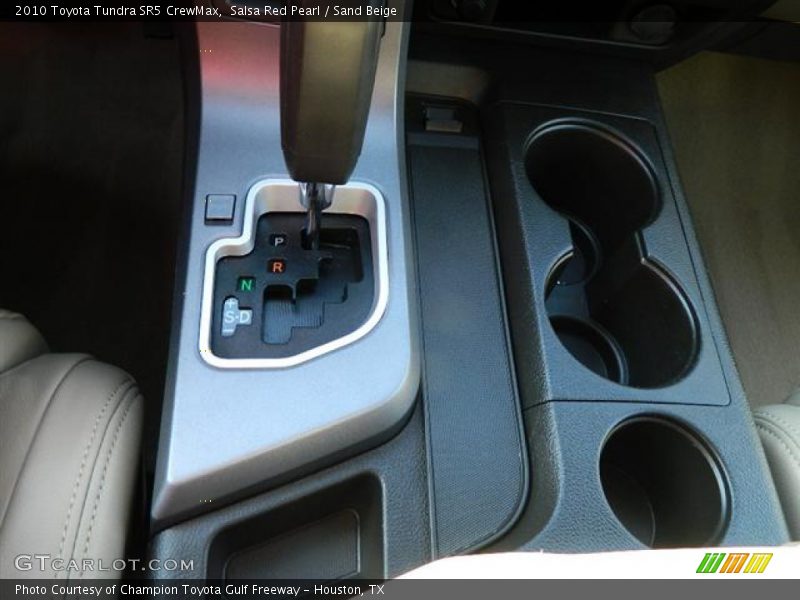Salsa Red Pearl / Sand Beige 2010 Toyota Tundra SR5 CrewMax
