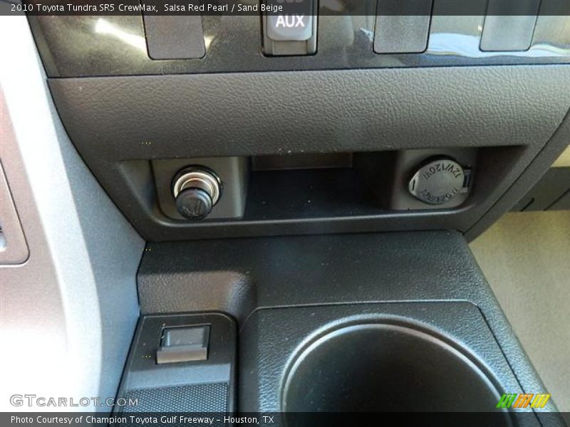 Salsa Red Pearl / Sand Beige 2010 Toyota Tundra SR5 CrewMax