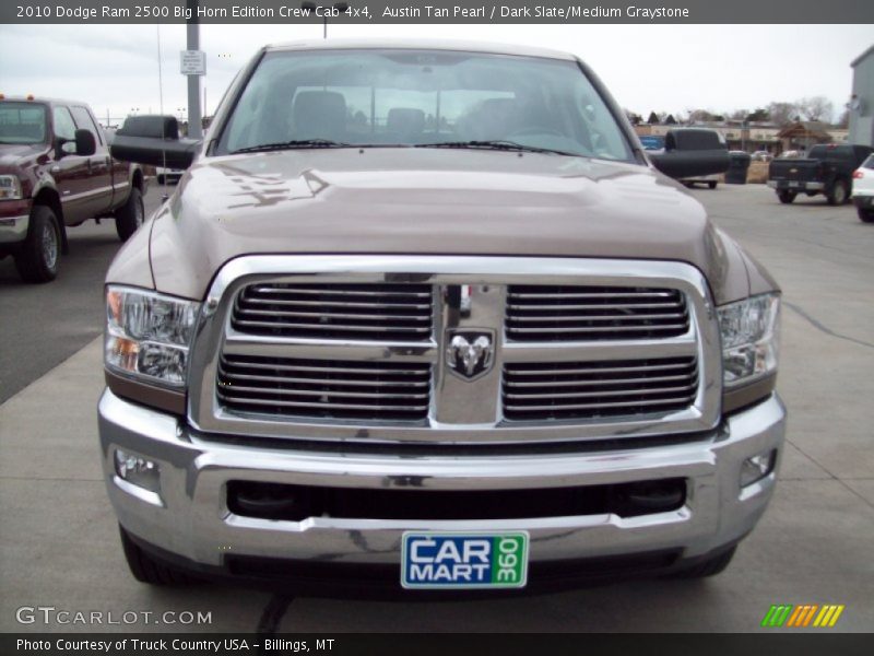 Austin Tan Pearl / Dark Slate/Medium Graystone 2010 Dodge Ram 2500 Big Horn Edition Crew Cab 4x4