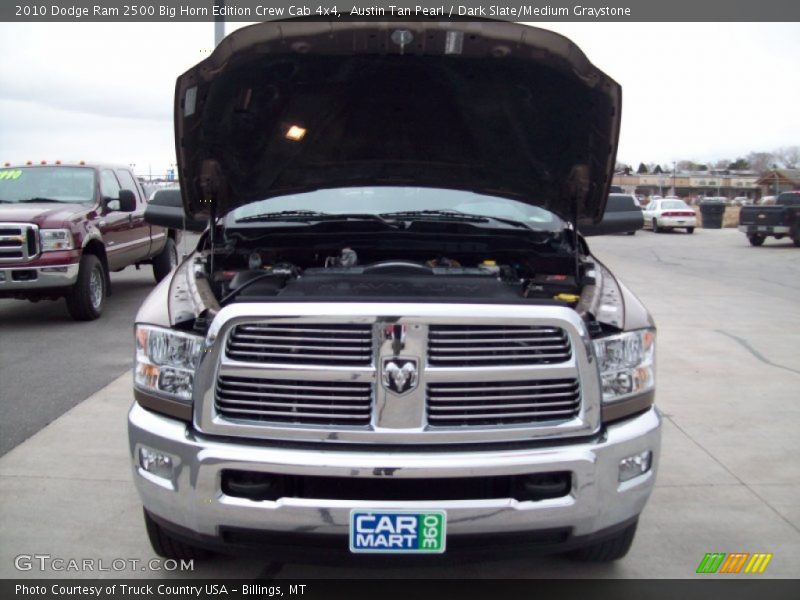 Austin Tan Pearl / Dark Slate/Medium Graystone 2010 Dodge Ram 2500 Big Horn Edition Crew Cab 4x4