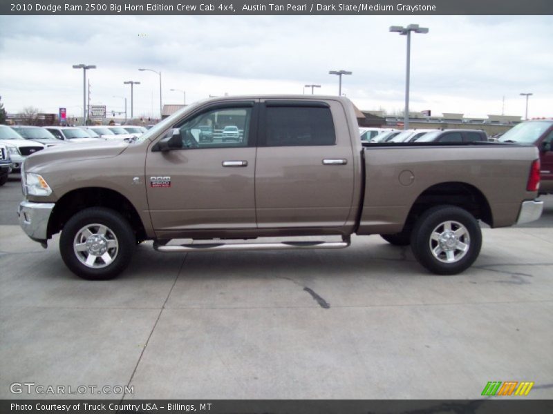  2010 Ram 2500 Big Horn Edition Crew Cab 4x4 Austin Tan Pearl