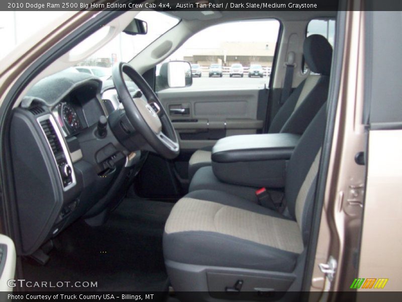 Austin Tan Pearl / Dark Slate/Medium Graystone 2010 Dodge Ram 2500 Big Horn Edition Crew Cab 4x4