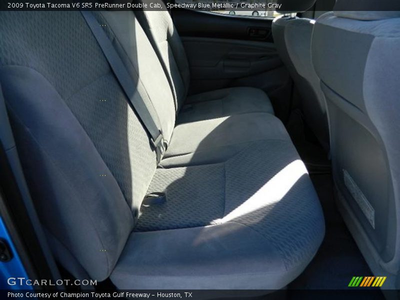 Speedway Blue Metallic / Graphite Gray 2009 Toyota Tacoma V6 SR5 PreRunner Double Cab