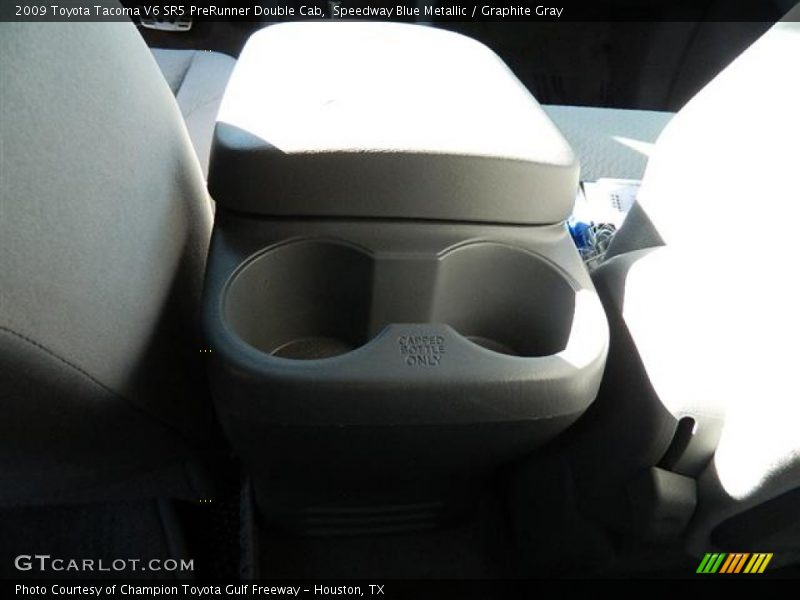 Speedway Blue Metallic / Graphite Gray 2009 Toyota Tacoma V6 SR5 PreRunner Double Cab