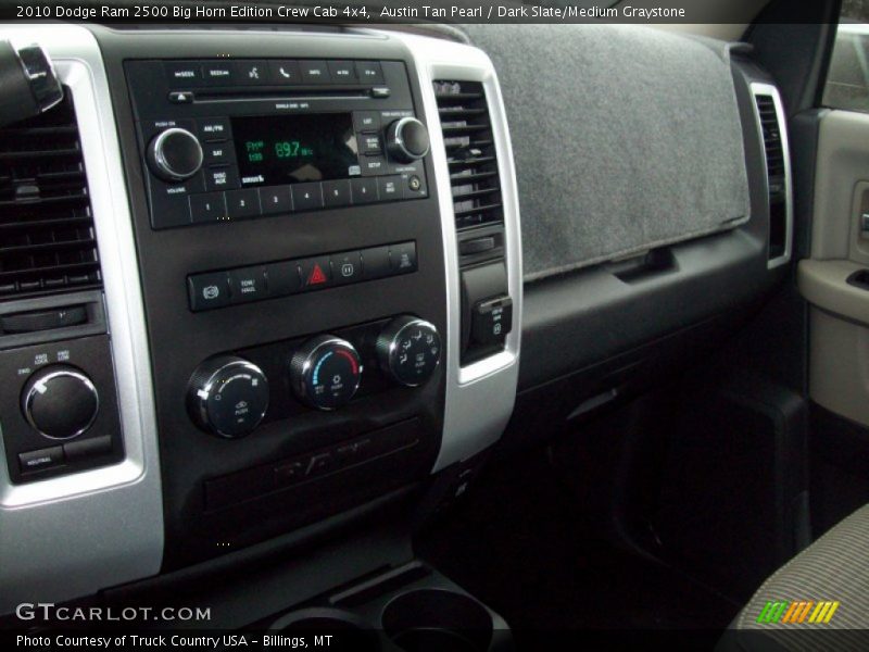 Austin Tan Pearl / Dark Slate/Medium Graystone 2010 Dodge Ram 2500 Big Horn Edition Crew Cab 4x4