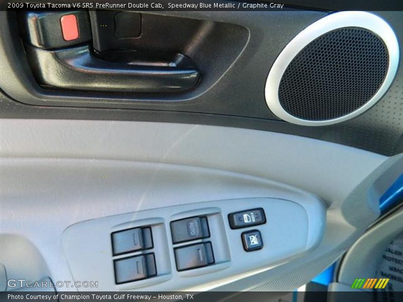 Speedway Blue Metallic / Graphite Gray 2009 Toyota Tacoma V6 SR5 PreRunner Double Cab