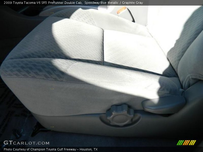 Speedway Blue Metallic / Graphite Gray 2009 Toyota Tacoma V6 SR5 PreRunner Double Cab